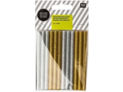 Recarga de Pistola de Pegamento RICO DESIGN Oro y Plata