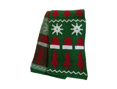 Pañuelo Cálido Para El Cuello - Árbol De Navidad Verde Gorro De Navidad Pañuelo Cálido Para El Cuello - Árbol De Navidad Verde Gorro De Navidad JEI...