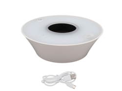 Rebe-lámpara De Botella De Vino Led Inalámbrica Con Cable Usb Para Decoración De Hotel, Restaurante Y Bar Blanco