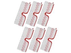 6pcs Mop Pads For O- Promist Max Vacuum Cleaner Replacement Washable Mop Cloth Double-sided Rag