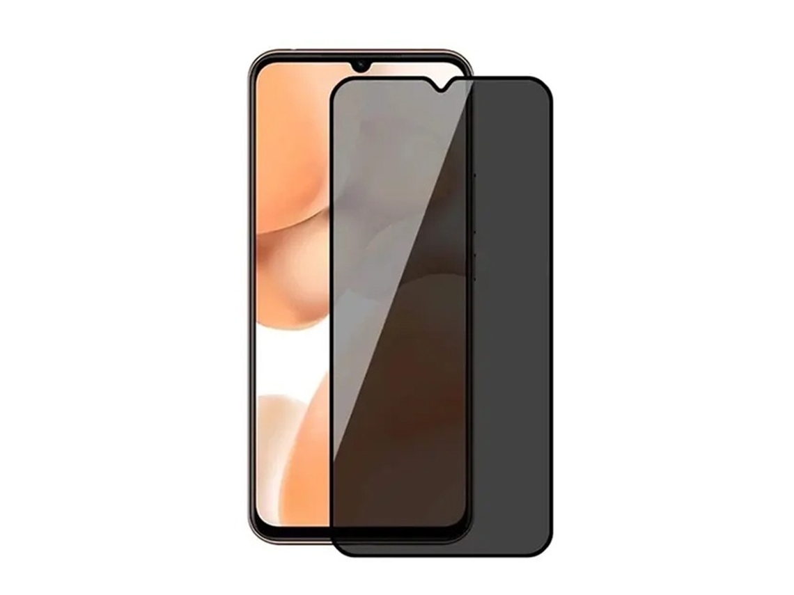 Película De Cristal Antiespía Phonecare Para Xiaomi Poco C85 - Transparente/negro
