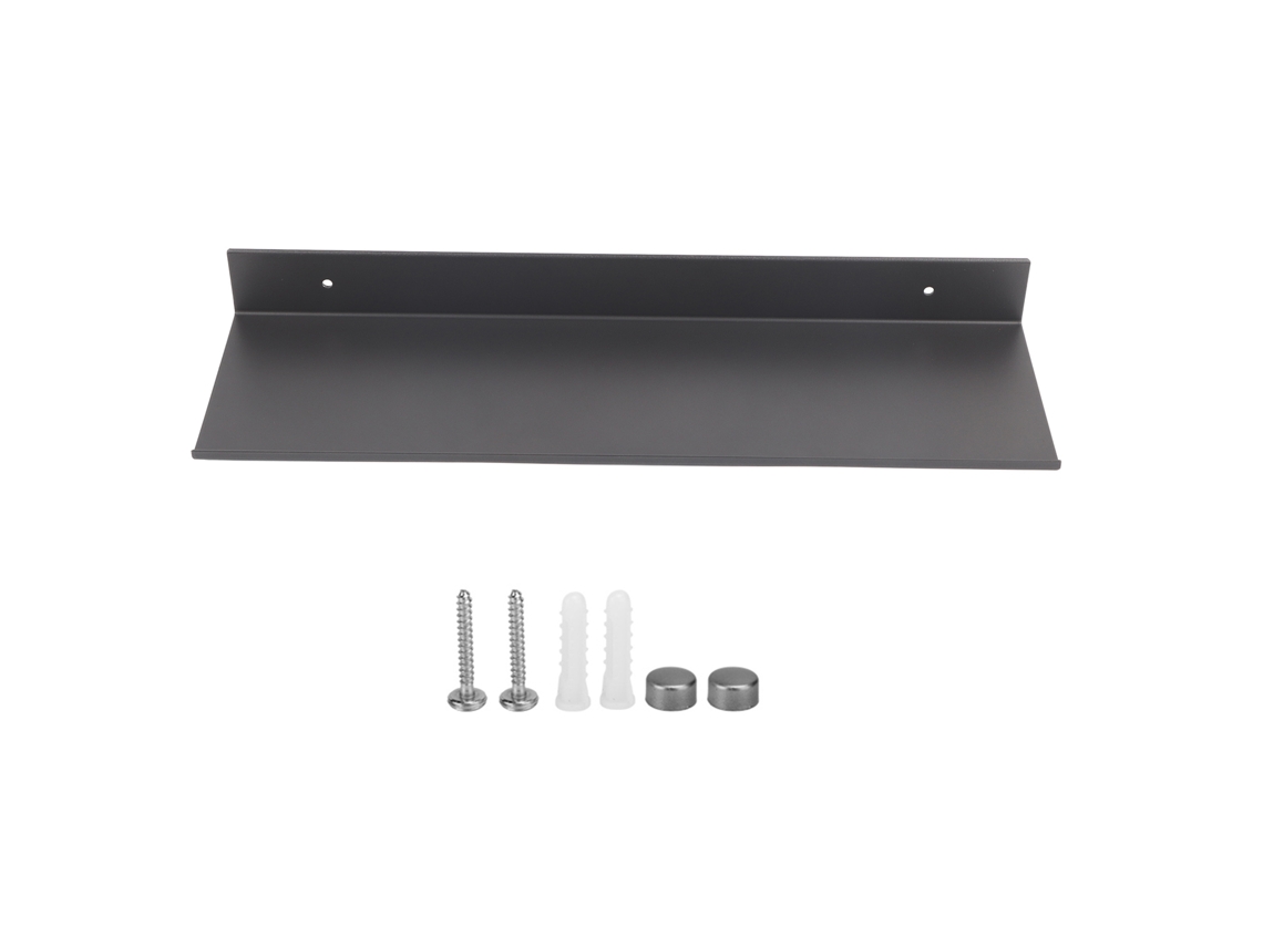 Estante de pared de aluminio para baño de 40 cm para organizar accesorios de champú