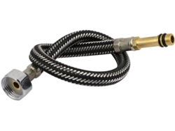 Conector de grifo para manguera de nailon trenzado de 40 cm en acero inoxidable 304, 20 mm F1/2'' 'g1/2' CHABERLU