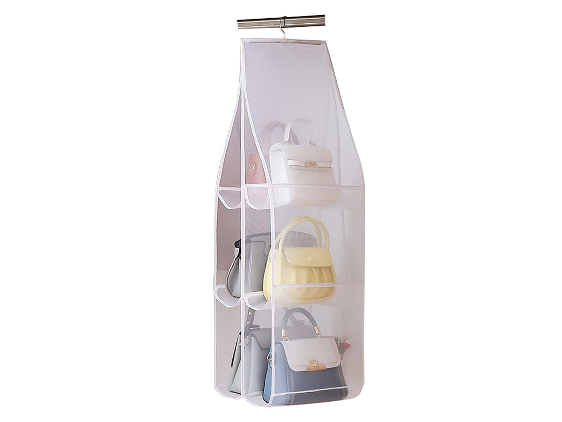 Organizador Bolsos Colgantes Bolsillos JEIIBRZUI Blanco (37x18x4cm)