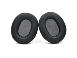 1 Par De Almohadillas Para Auriculares Inalámbricos Jbl Everest 710, Negras, De Cuero Sintético, Compatibles