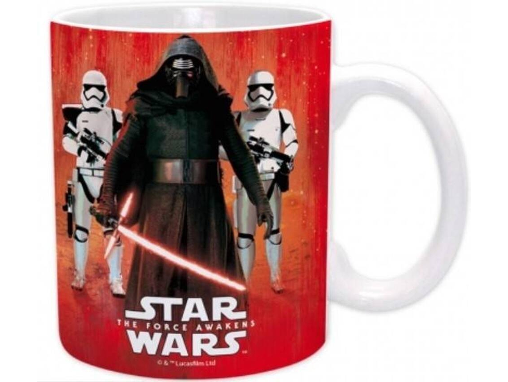 STAR WARS-CANECA-320 ML-KYLO REN & TROOP