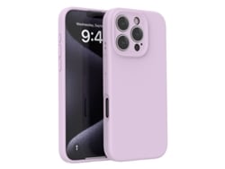(morado, Iphone 16) Funda De Silicona Líquida Para Teléfono, Compatible Con La Serie Iphone, Protección Total De La Lente Contra Caídas.