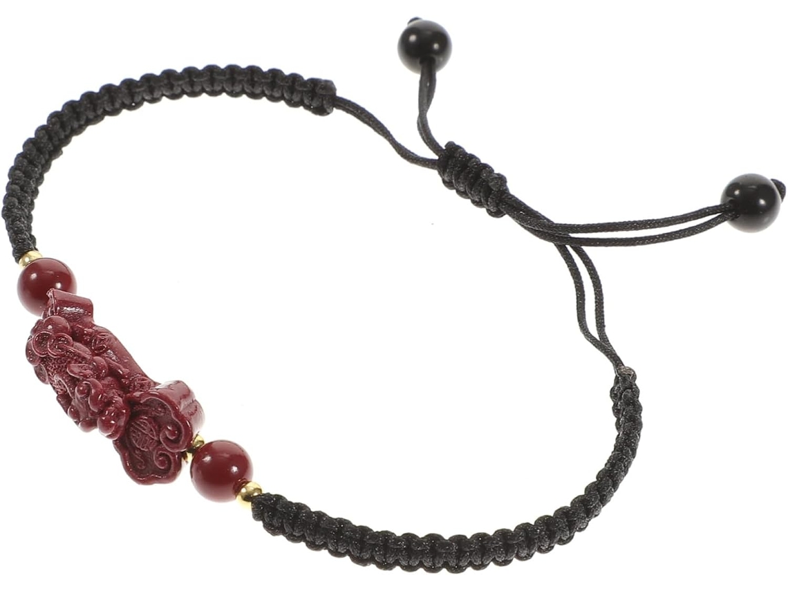 Pulsera Feng Shui Pi Yao, Cordón Ajustable, Joyería Tradicional China Unisex Para Protección Y Joyería Clásica.