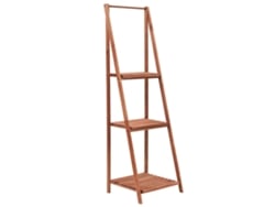 Soporte para planta VIDAXL Marrón Madera (45x40x145 cm)