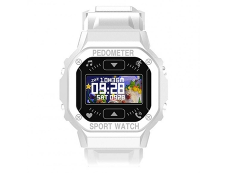 Smartwatch Música Música Súper larga espera Deportes Hombres Mujeres Ritmo cardíaco Monitoreo de la presión arterial Impermeable Blanco