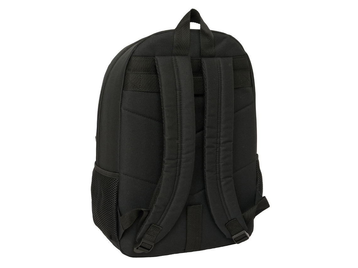 Mochila escolar negra de Stranger Things (30 x 46 x 14 cm)