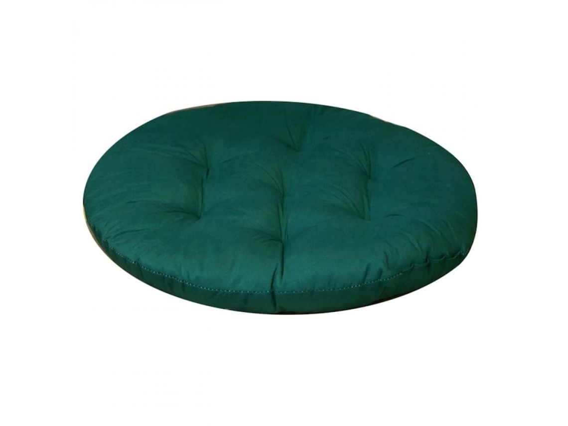 VIVILIYYA Almofada Para Cadeira 40x40cm Verde Antiderrapante Poliéster