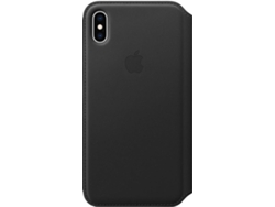 Funda APPLE iPhone Xs Max Folio Negro — Compatibilidad: iPhone Xs Max