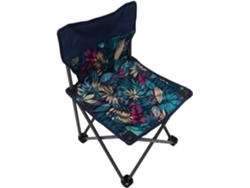 Silla plegable para camping, playa, portátil, informal y fácil de guardar.
