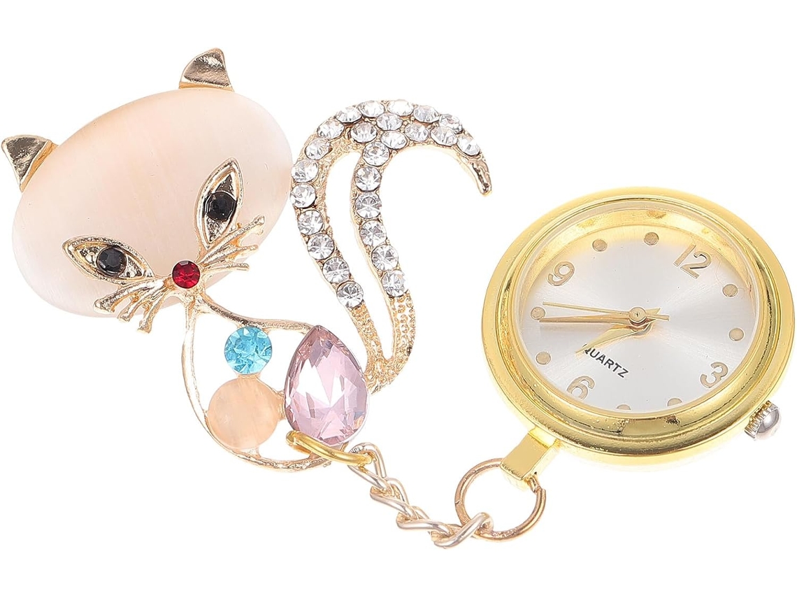 Reloj Pulsera Alfiler Enfermeras Médicos Aleación Cuarzo Práctico Elegante Hospitalario Diario Zinc Uso