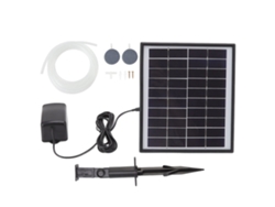 Bomba de aire solar de 10 V y 6 W para peces y piscinas - Ligera