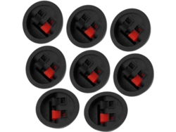 Clips Redondos Para Cables De Altavoces Para Una Conexión Rápida Y Segura.