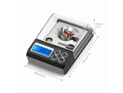 Balanza Digital Profesional, Miligramos, 20 G/0,001 G, Minibalanza Para Oro, Joyería Y Polvo.
