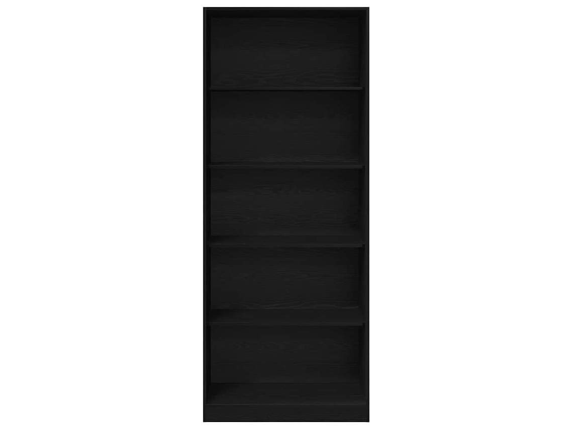 Armario Roble Negro 80x50x200 cm Madera Procesada MAISON EXCLUSIVE