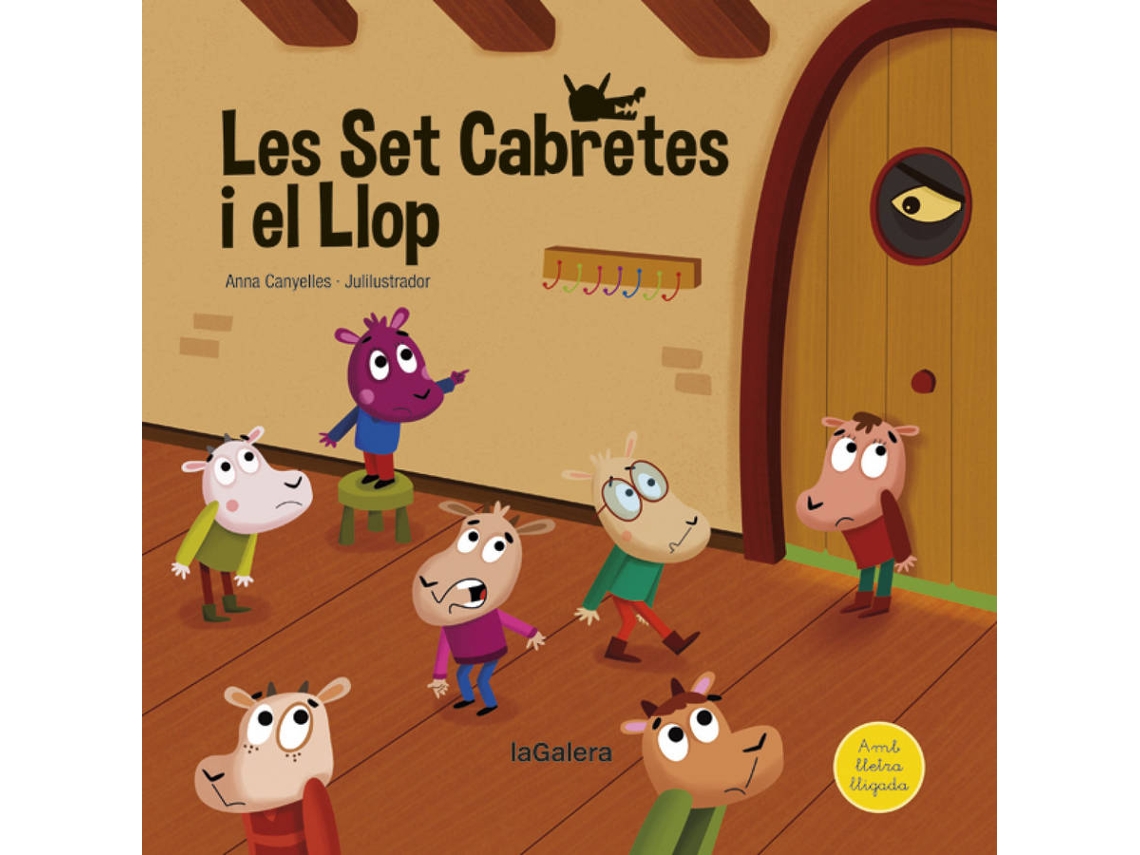Libro Les Set Cabretes I El Llop de Anna Canyelles (Español)