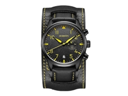 Reloj de pulsera multifuncional de cuero Ochstin 7228, modelo de negocios, resistente al agua, de cuarzo, Hengrongshen