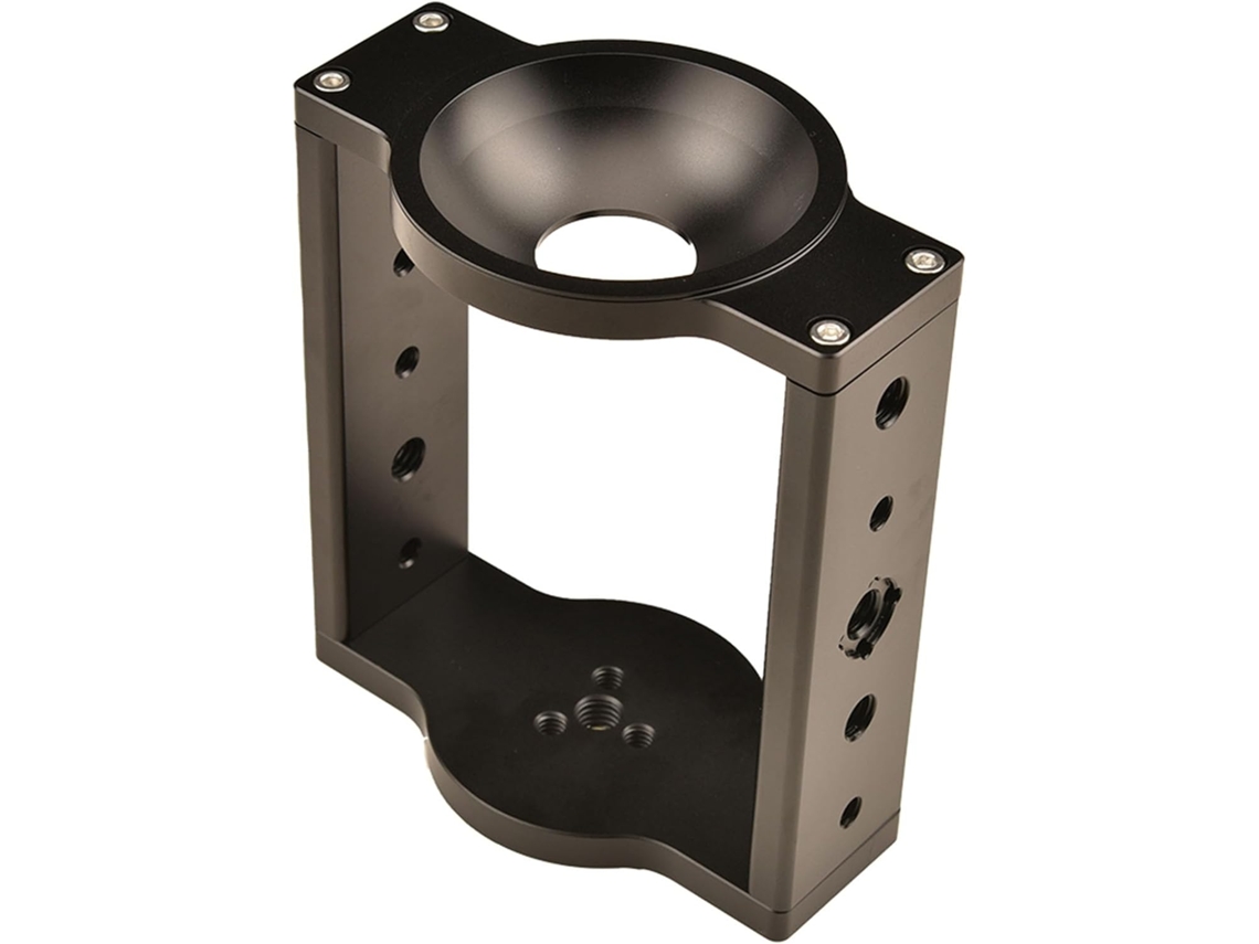 Trípode Para Cámara De 65 Mm Y 75 Mm, Cabezal Fluido, Adaptador De Aluminio Para Cámaras Réflex Digitales.