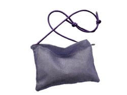 Bolso De Hombro Para Mujer Con Pedrería, Ajustable, Gran Capacidad, Bandolera, Moda Para El Día A Día, Morado.