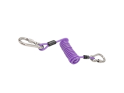 2026rebe-corda Anti-perda Para Câmera Submarina Scuba Diving Lanyard Aço Inoxidável Reutilizável Roxo