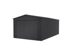 Garaje Metálico WASABI 19,52m2 - 338x576x243cm - Portón Amplio Enrollable - Resguardo Exterior Coche