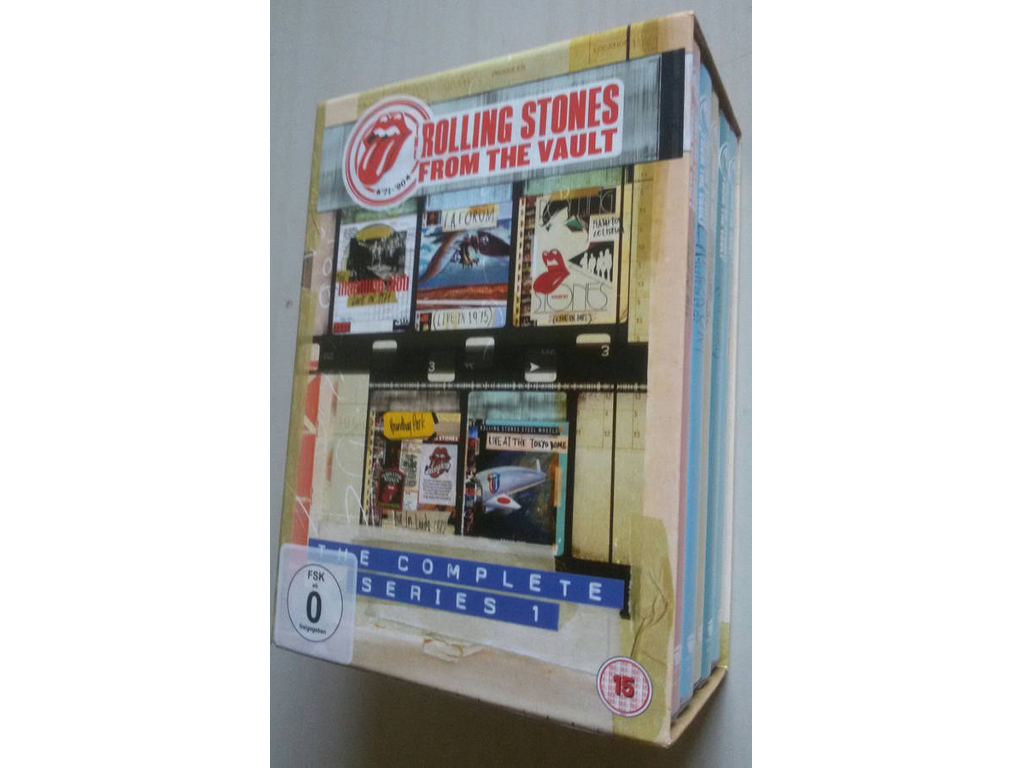 Box Set DVD Varios - Rolling Stones From The Vault, The Complete Series 1