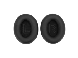 Almohadillas De Repuesto Para Auriculares Anker Soundcore Life Q20 Bt, De Piel Proteínica Negra.