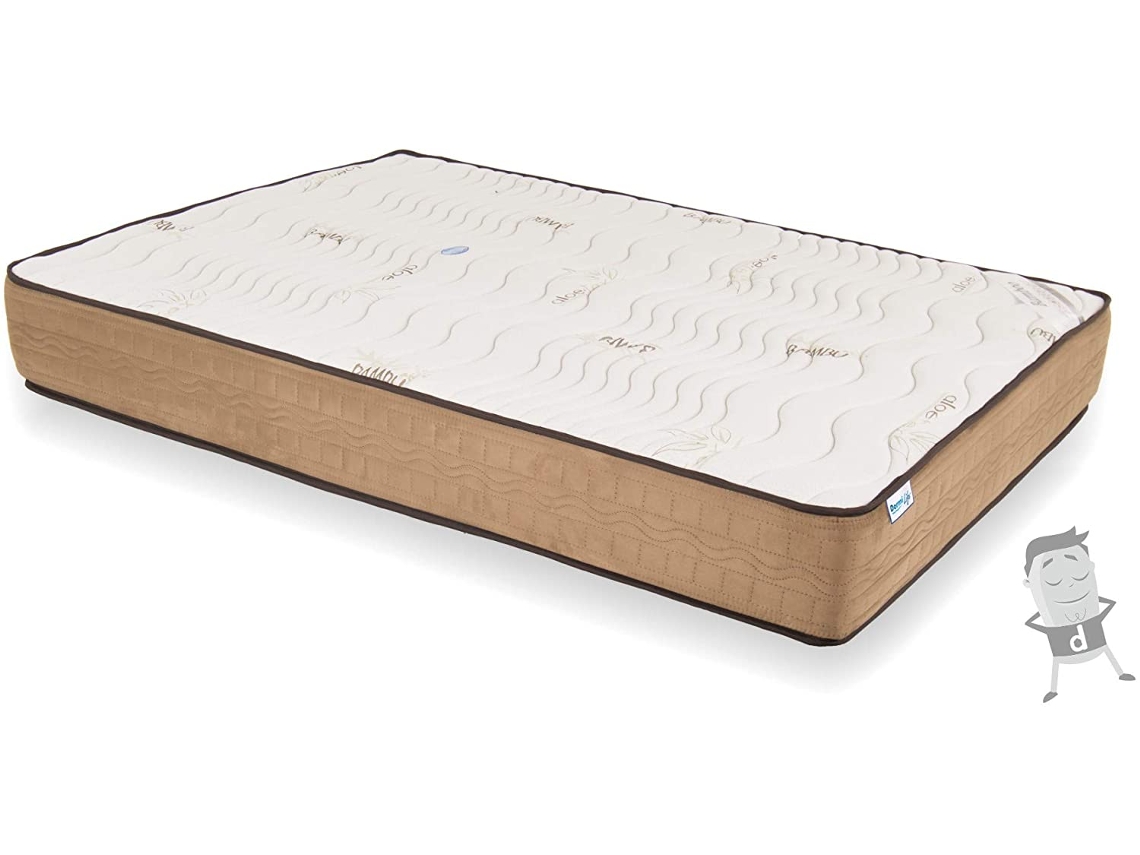 VENPRODIN  Colchón Viscoelástico Con Visco Confort Fresh 3D Reversible Alta Gama De 20 cm