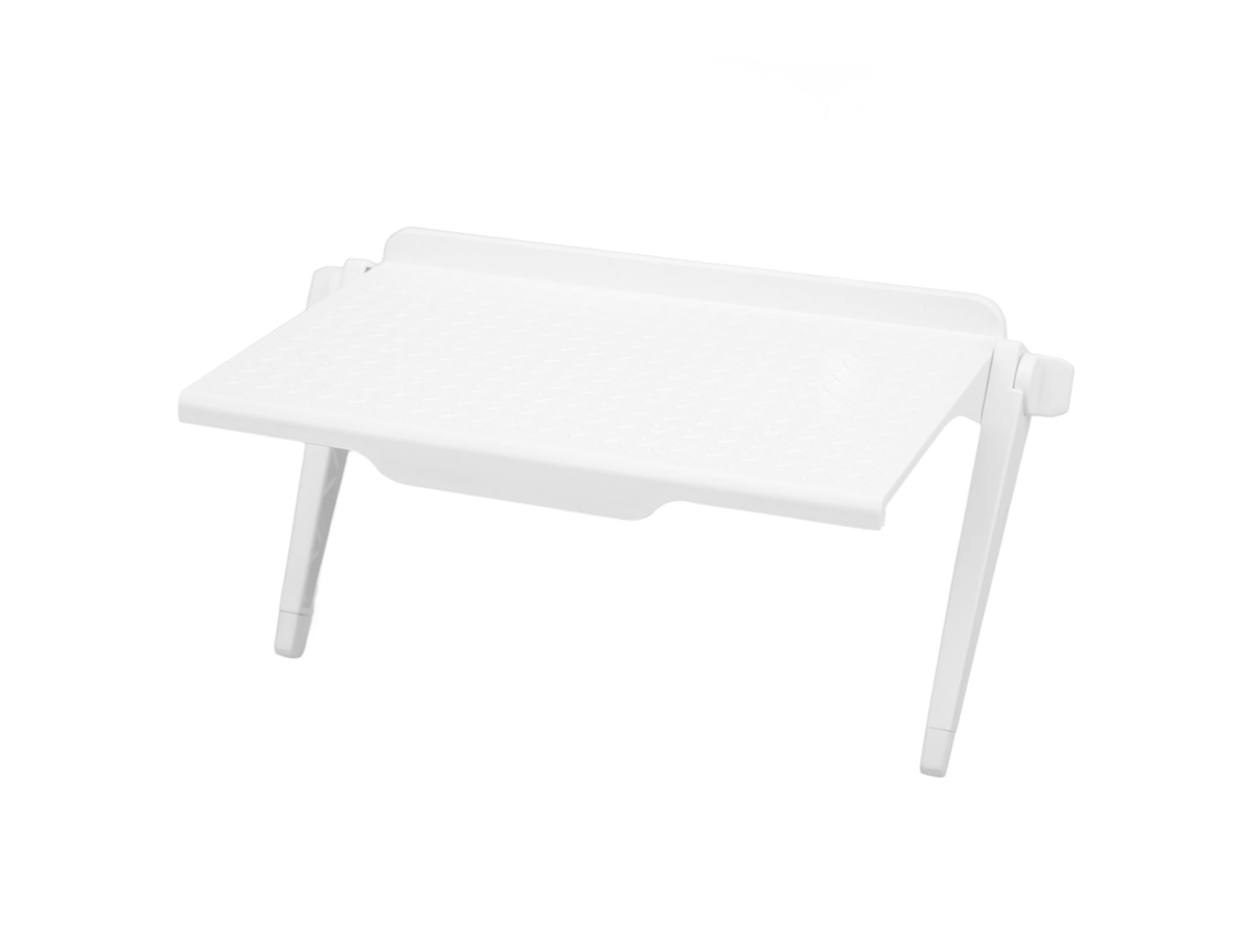 Soporte de monitor ABS con ruedas de silicona ajustables y resistentes para TV, teléfono y pantalla