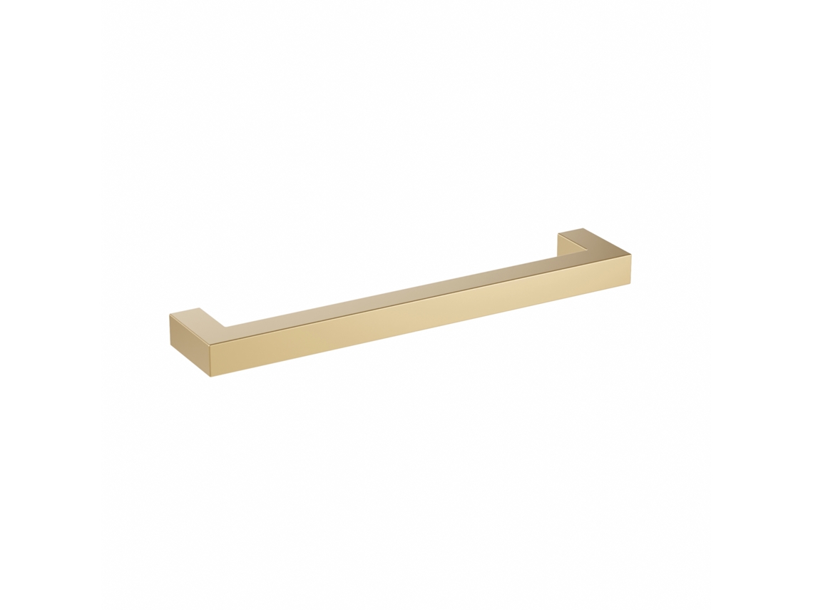 Tirador para mueble, Material Acero inoxidable. Distancia entre ejes 160. Acabado bicicleta latón Galver, Tornillos de fijación incluidos (25mm) HARDWAREXCHANGE