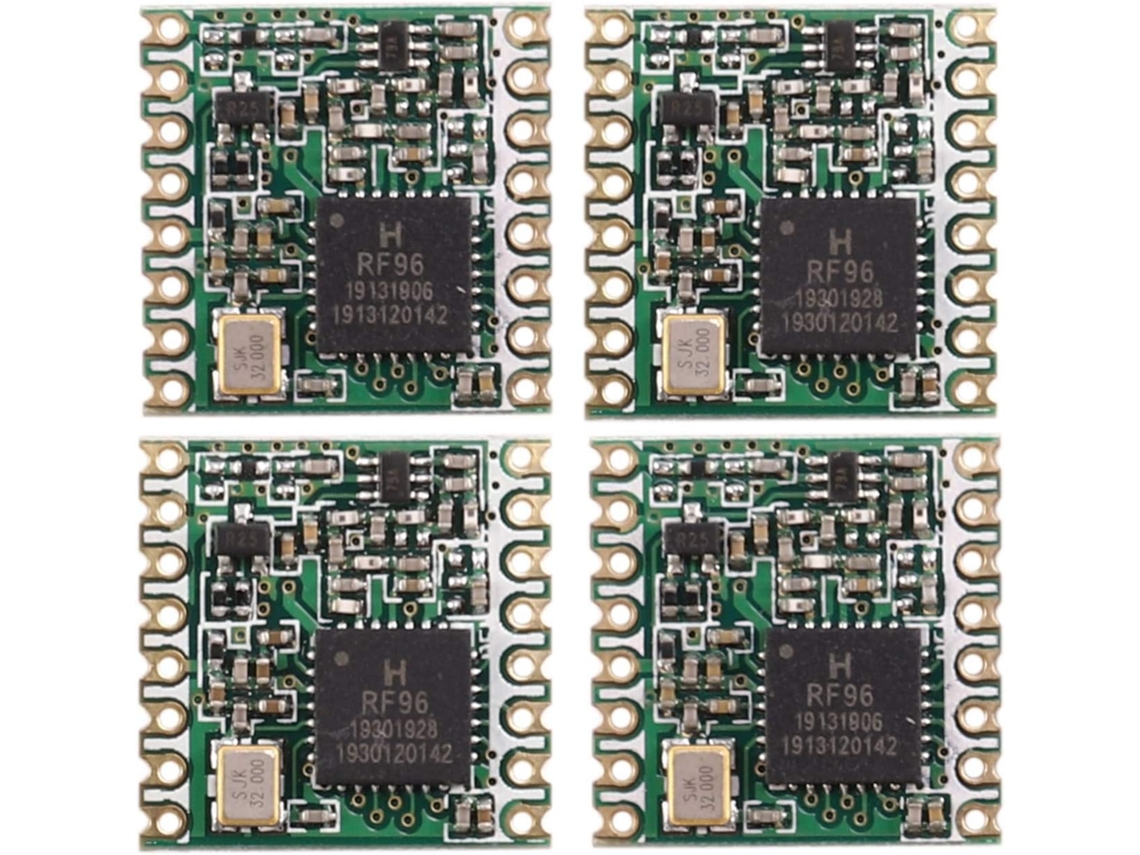 4 unidades Rfm95 Rfm95w 868 Rfm95 868mhz Módulo transceptor Lora Sx1276 Fcc Rohs Etsi Reach SFUSHOS