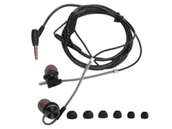 Auriculares Magnéticos Metálicos Con Cable Para Deportes Y Uso Doméstico Con Graves Potentes
