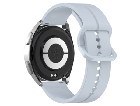 Correa de Silicona 22mm ajustable para Samsung Galaxy Watch 3 45mm/Huawei Watch GT3 SE - azul claro