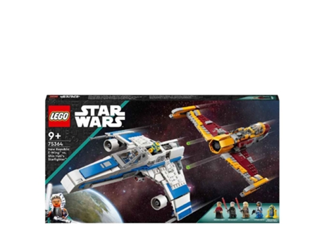 Star Wars Ala-E de La Nueva Republica Vs Caza Estelar de Shin Hati
