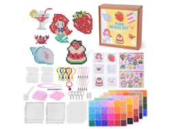 Kit De Cuentas Czhhmart Fusion Con Más De 10 000 Cuentas De Colores De 2,6 Mm, Para Manualidades Infantiles, Estilo 1