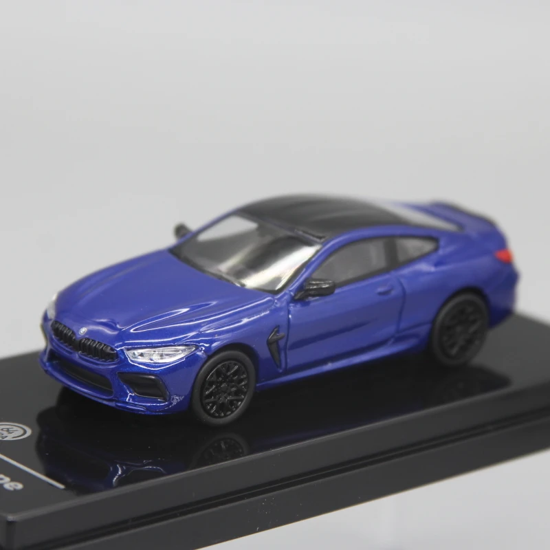(azul) Modelo De Coche De Aleación A Escala 1:64 Y Modelo De Coche De Juguete.