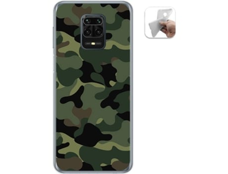 Carcasa Xiaomi Redmi Note 9S / Note 9 Pro TUMUNDOSMARTPHONE Camuflaje Multicolor