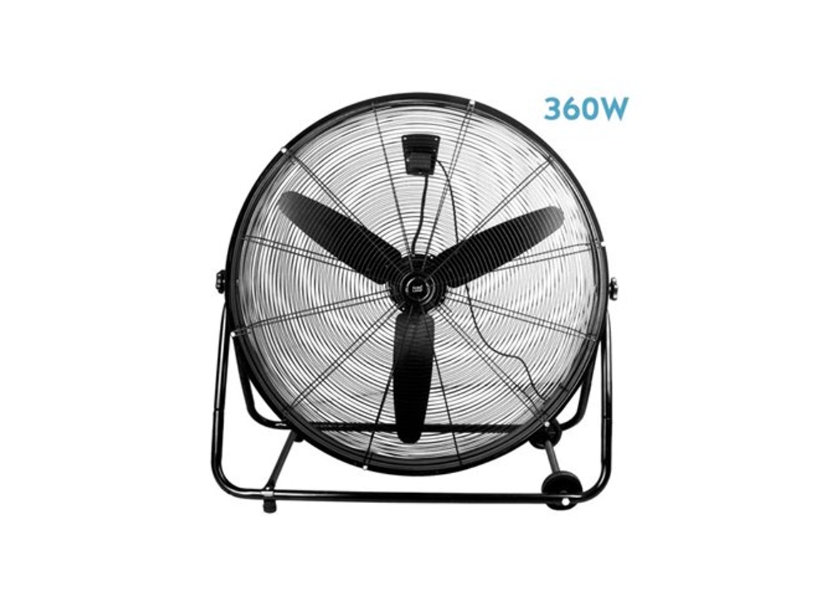 Ventilador Industrial Vendaval 360W Negro 3 Velocidades FABRILAMP