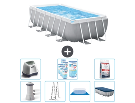 Piscina Tubular INTEX 26792GN-CB58 (10874 L - 244x107cm)