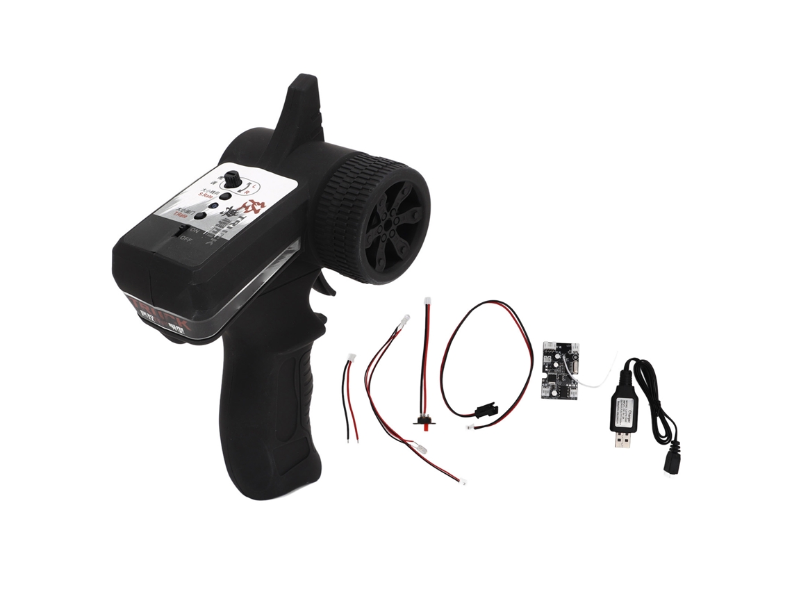 Kit De Control Remoto Ligero Para Coche Rc, A Escala Real, Adaptado Para Wpl D12