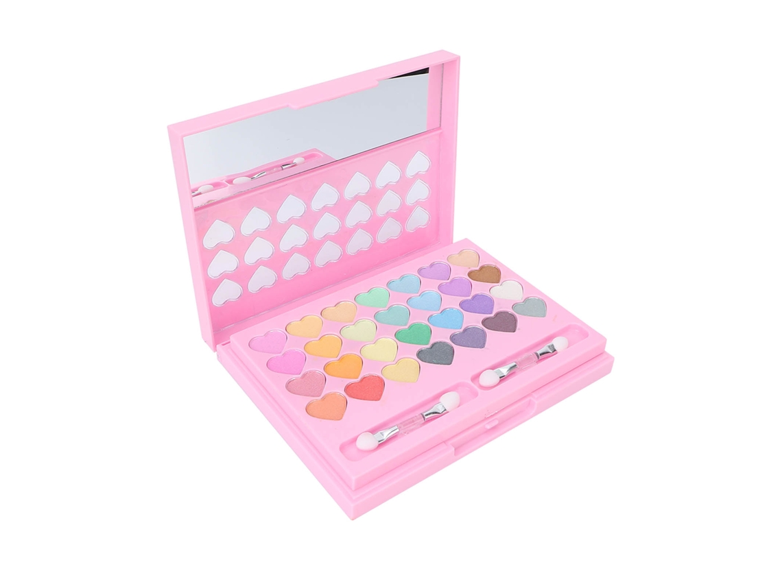 Kit de maquillaje lavable para niñas, juguetes cosméticos de imitación para juegos de cumpleaños