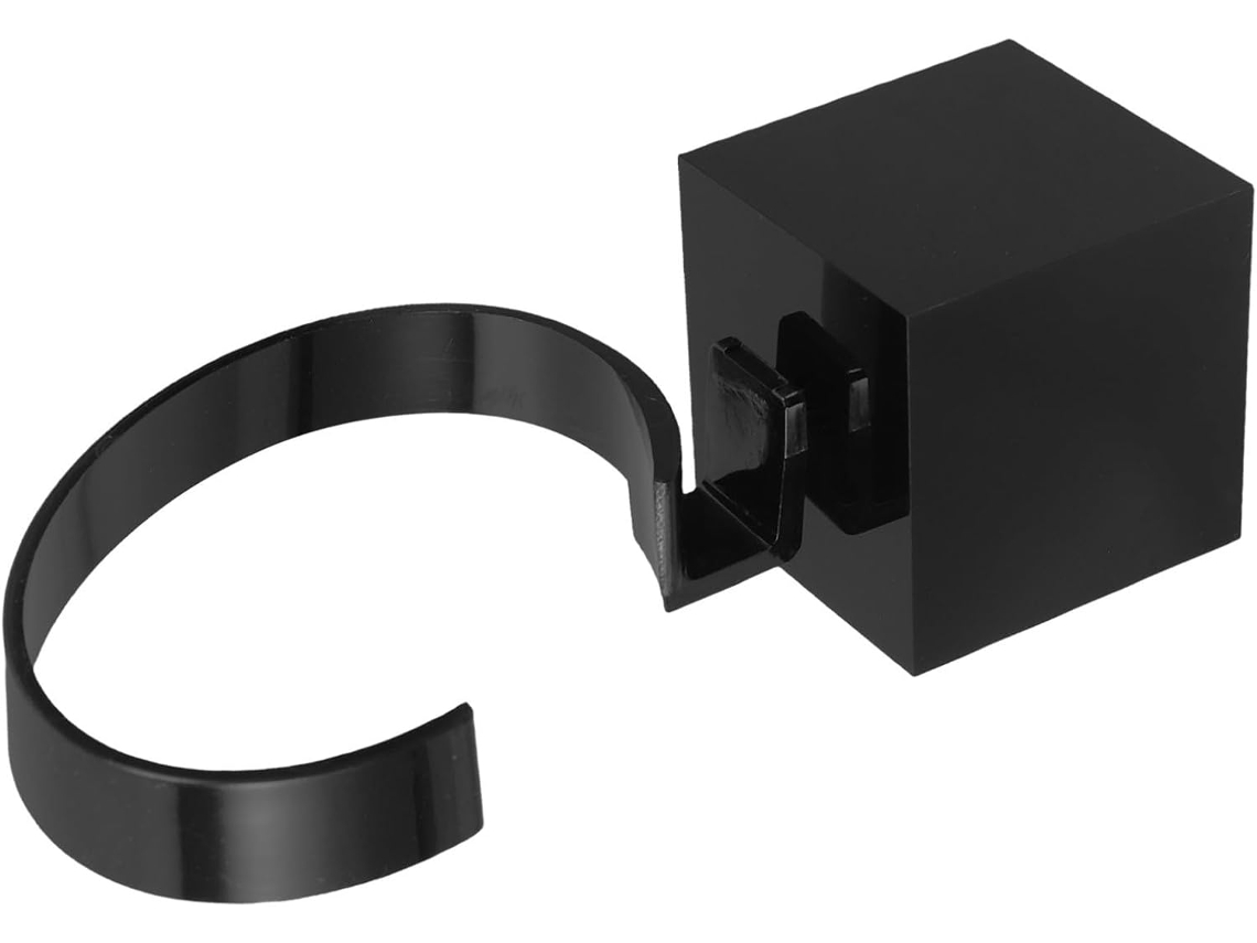 Soporte Reloj Acrílico Negro 1 Pieza Compacto Exhibir Relojes Pulseras Accesorios Joyería Hogar Tiendas