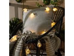 Guirnalda LEDKIA (Blanco - PVC - 200x4.5 cm)