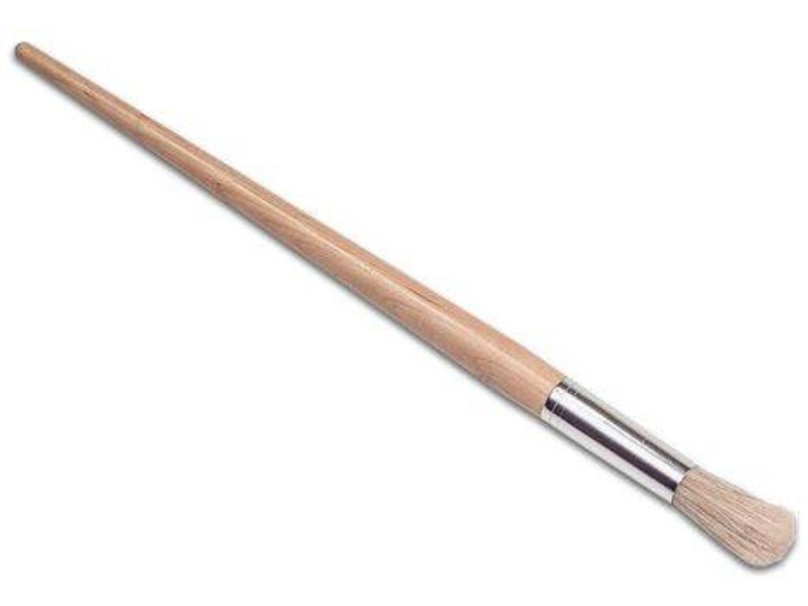 Pincel 4 Mm Redondo Cabo Lata Ebertools