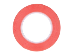 2026velora-cinta Doble Cara Anular Pet Impermeable Para Fijación De Objetos Domésticos Rojo 12mm