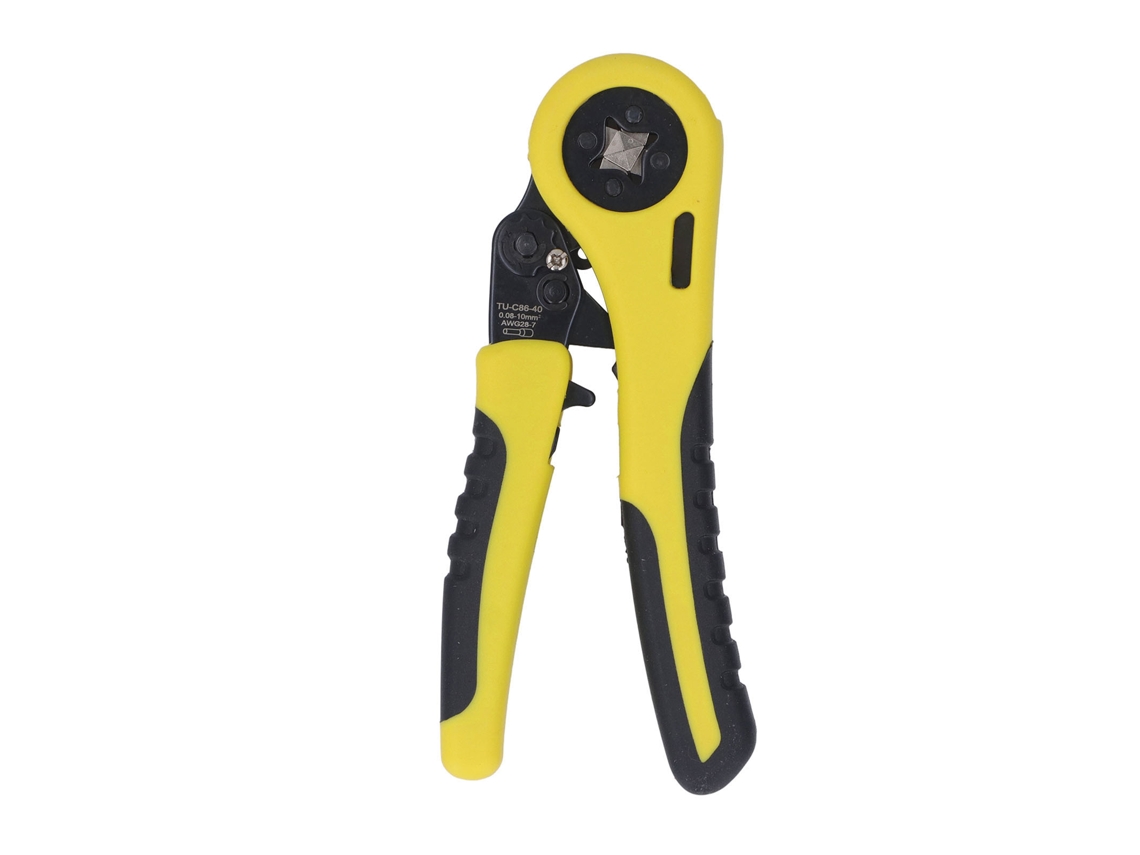 Herramienta De Crimpado De Terminales Autoajustable Con Mango Antideslizante Para Proyectos Electrónicos Y Diseño De Bricolaje Doméstico.